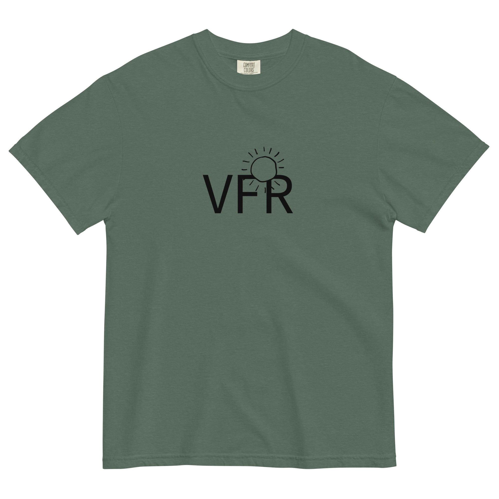 unisex VFR t-shirt aviation flying in good weather