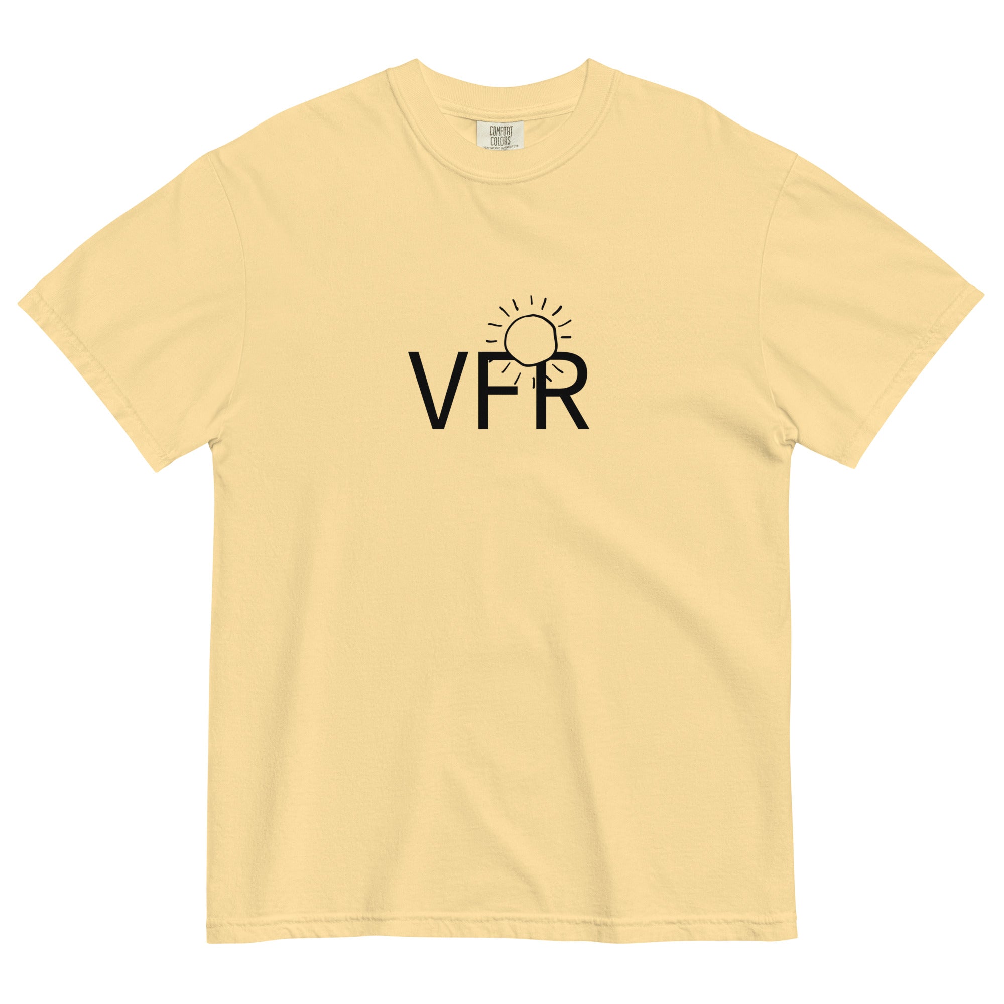 unisex VFR t-shirt aviation flying in good weather