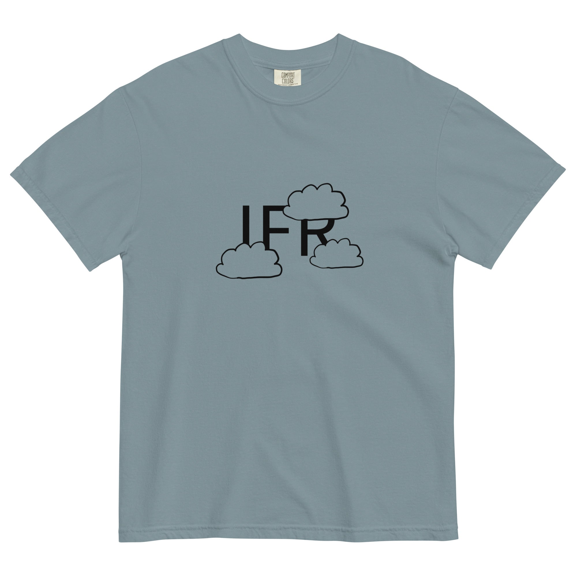 IFR with clouds unisex aviation t-shirt