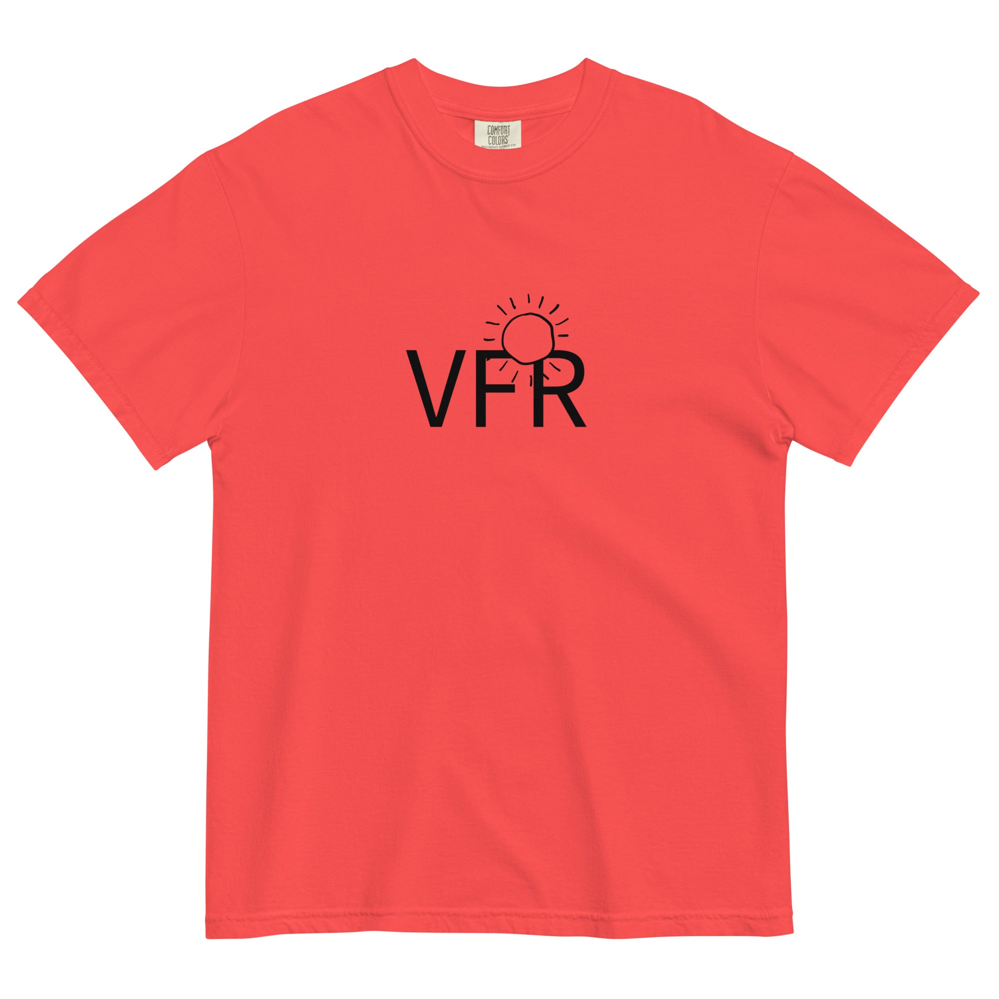 unisex VFR t-shirt aviation flying in good weather