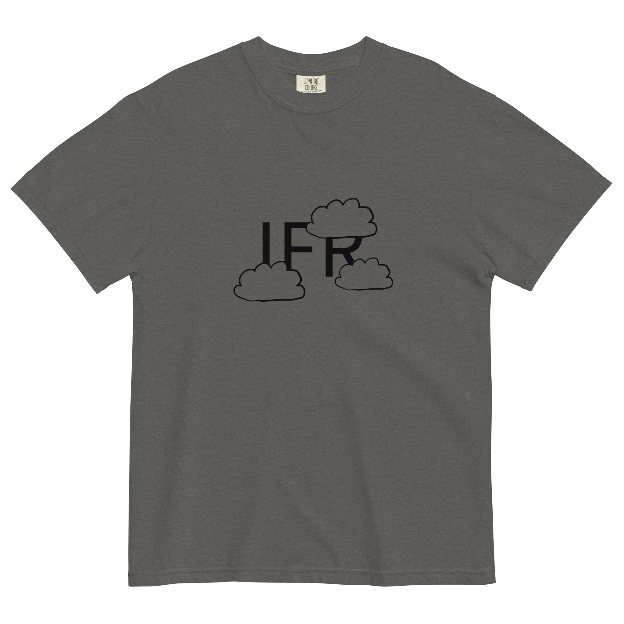 IFR with clouds unisex aviation t-shirt