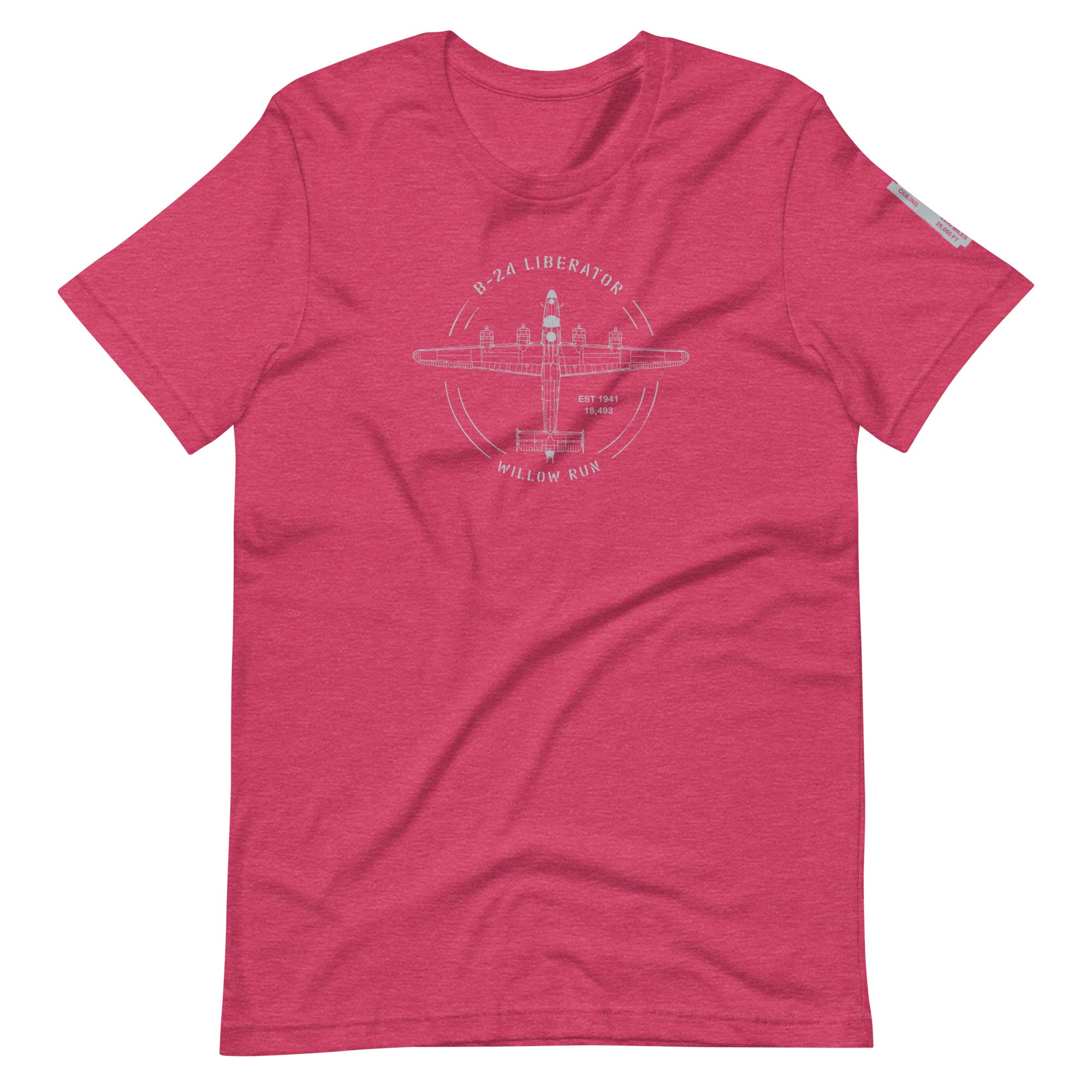 unisex t-shirt featuring Consolidated B-24 Liberator