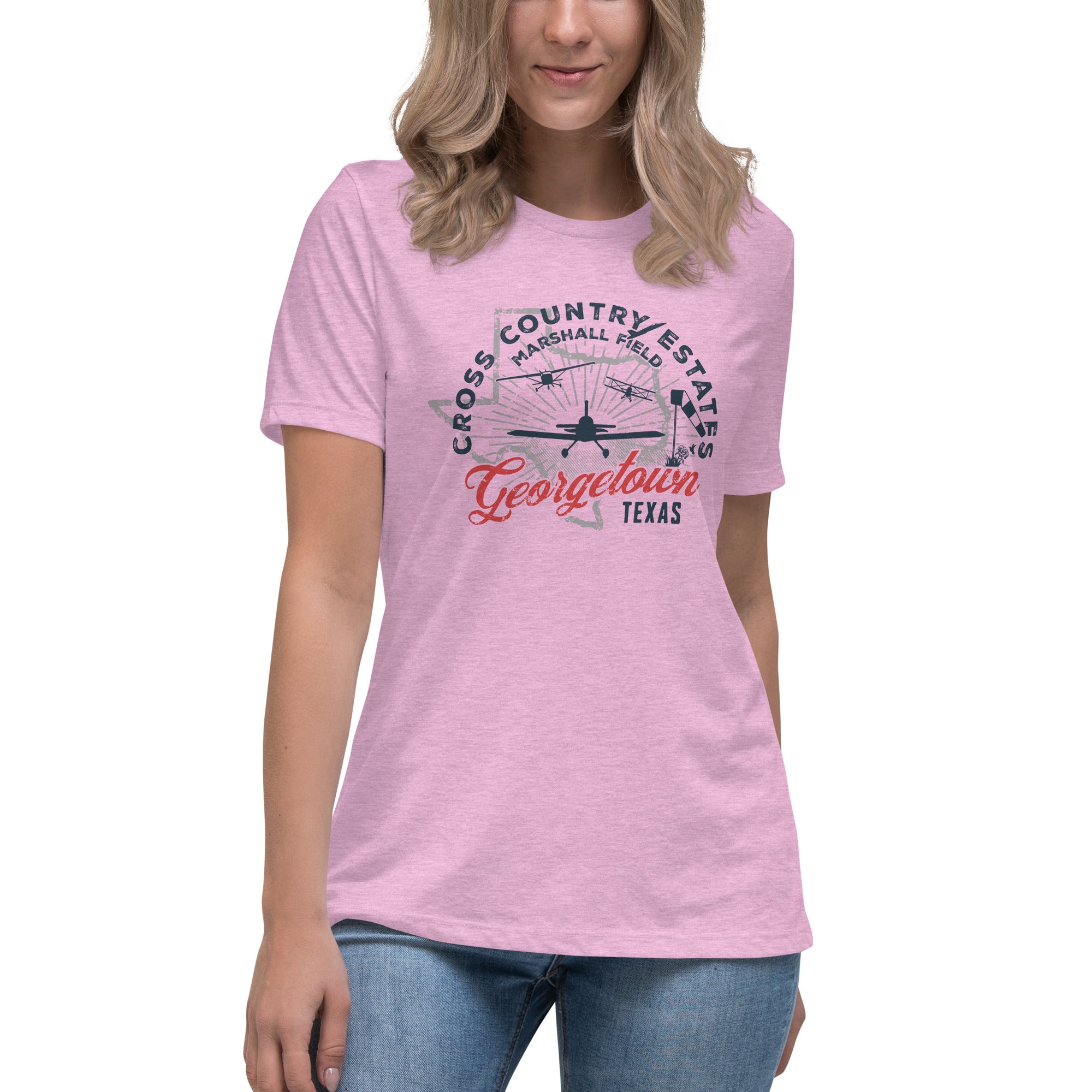 07TS Cross Country Airpark ladies t-shirt