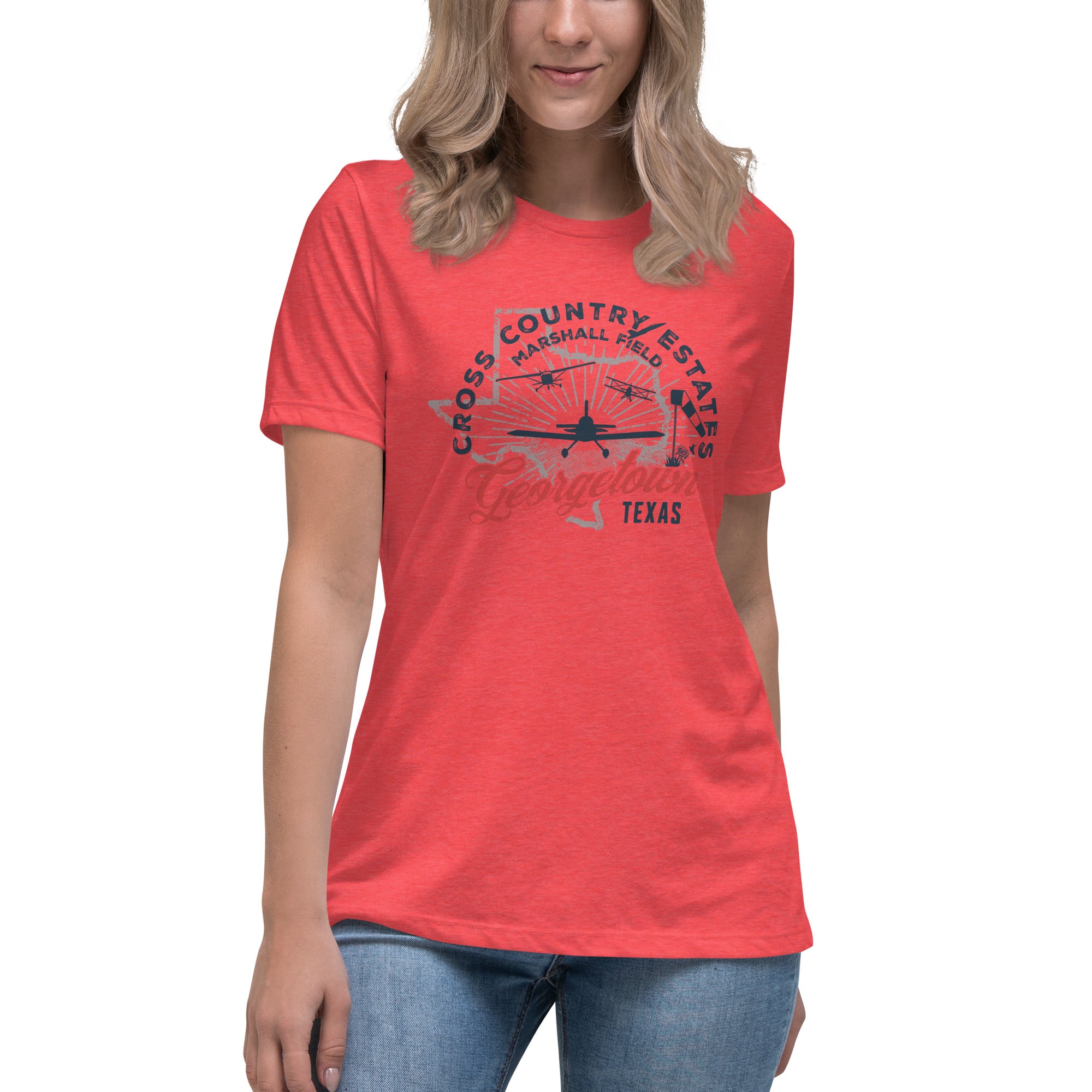 07TS Cross Country Airpark ladies t-shirt