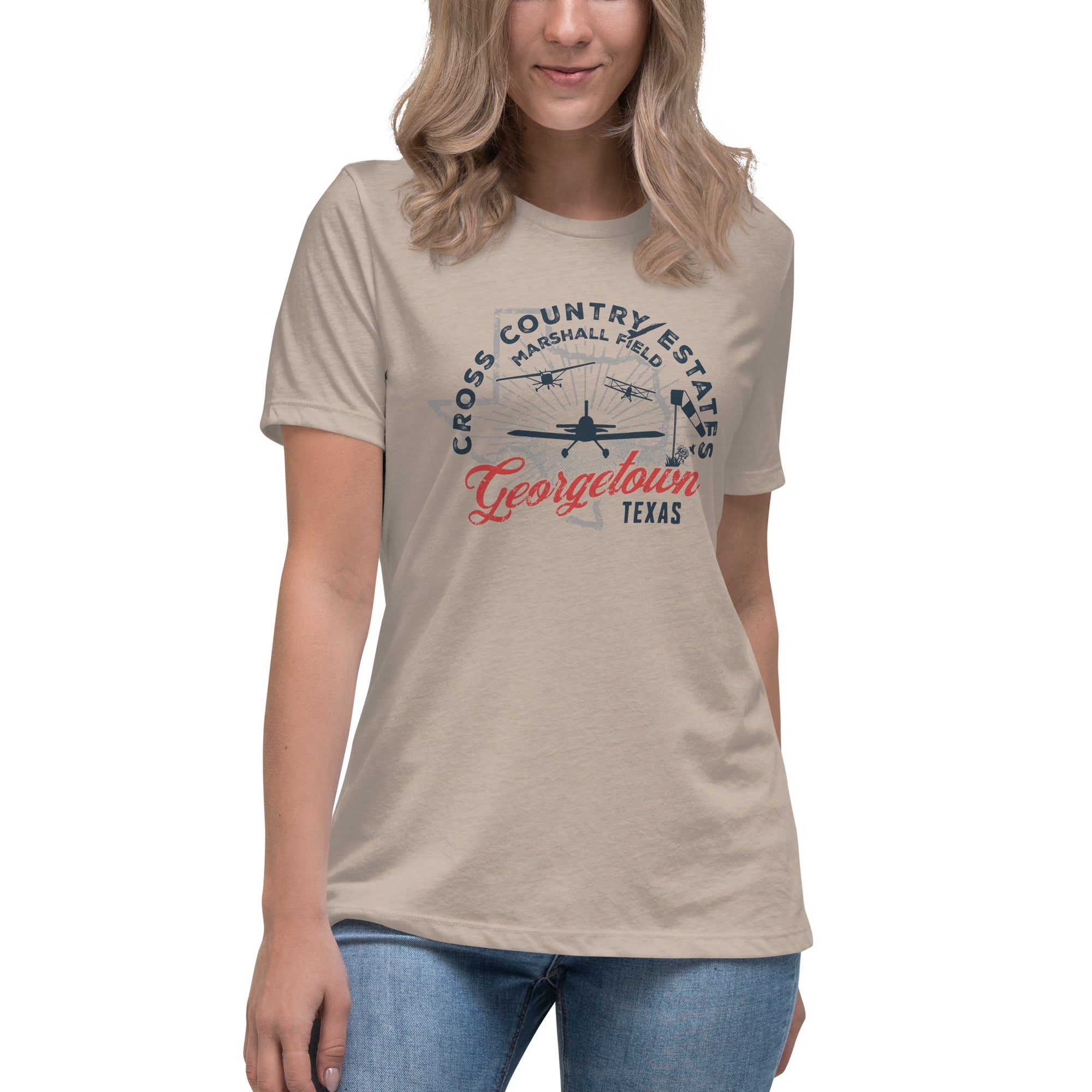 07TS Cross Country Airpark ladies t-shirt